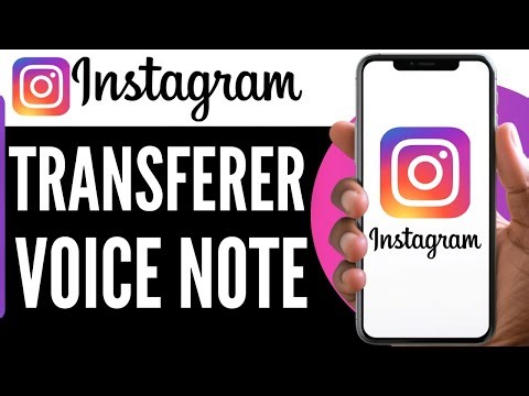 Comment Transférer Un Message Vocal Sur Instagram (Très Facile)