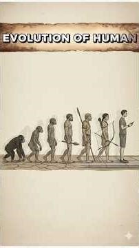 The Story of Human Evolution 🧬 | In Just 1 Minute!