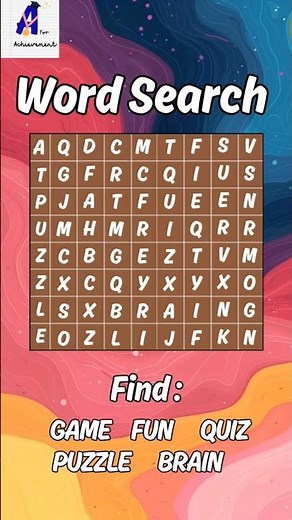 Can you find the hidden words? | Word Search | Word Puzzle | Brain training #wordsearch #wordpuzzle