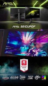 2.4K views · 29 reactions | Game like a pro with the MAG 321CUPDF! Its Dual Mode feature lets you switch between optimized settings for different tasks, ensuring peak performance every time. Learn more: msi.gm/MAG-321CUPDF | MSI Gaming | Facebook