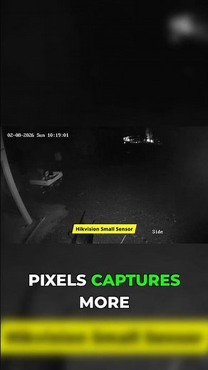 Sensor Size Changes Everything #securitycamera #cameratech