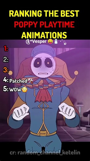 Ranking the best poppy playtime Animations #trend#popular
