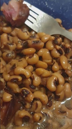 Yummy homemade Ham hocks with black eye peas By TEAM GOODMAN #traditionalfood