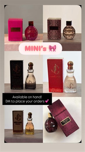 Jimmy Choo Minis 🎀 DM to place your orders today 😎 | The Kumari