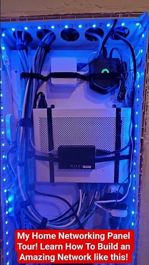 Home Networking Tour! #homenetwork #homerouter #fibernetwork #ultimatetechhub