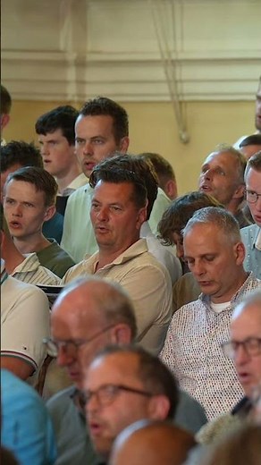 Psalm 85 | 1700 mannen zingen | Katwijk aan Zee #mannenzang #choir #katwijk