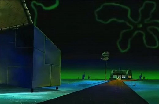 Taking out the garbage AT NIGHT 😎#spongebobsquarepants #memes #deathmetal #deathgrind #trashpandafl #atnight