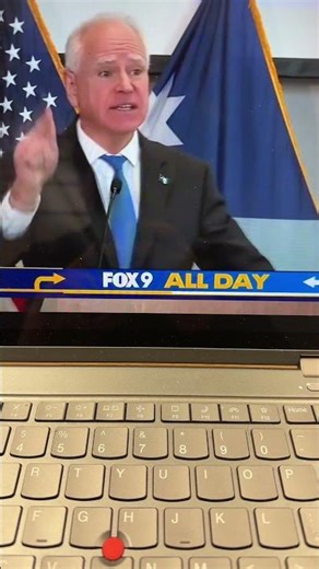 Tim Walz Cry Baby? #fypシ #republican #democrat #congress #president