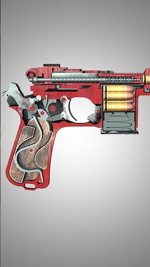 Bergmann-Bayard Model 1910 – The Pistol with a Moving Locking Block