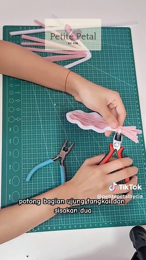 Tutorial Melipat Bunga Lily untuk Bouquet Princess