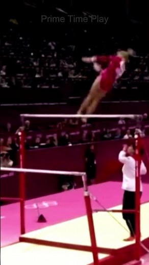 This Gymnast's Bar Routine is Absolutely Insane 😍😍 #Gymnastics #Olympics
