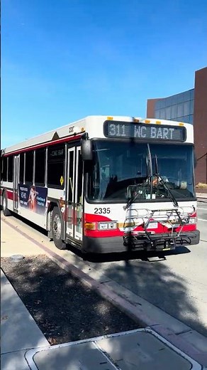 County Connection #2335 Announcement: Route 311 to Destination BART Walnut Creek