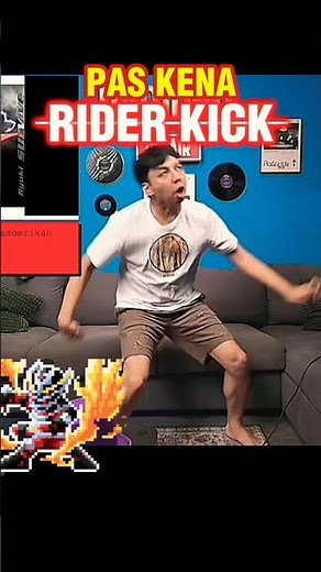 RIDER KICK KAMEN RIDER RYUKI BE LIKE (LUTHFI HALIMAWAN SONMV LORD 3 ZEZTZ O2H)
