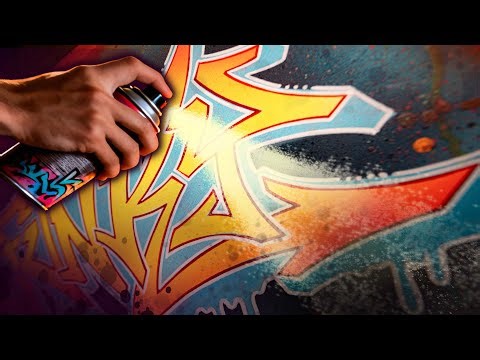 STENCIL GRAFFITI - the easy and short way to Graffiti Letters