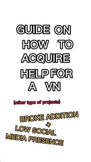 The beginning of getting a VN team #visualnovel #tutorial #tutorials #guide #stepbystep #beginners