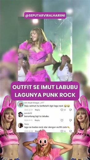 Labubu kalo punya orang tua ya Lisa #lalisa #rockstar #blackpink #kpopidol #labubu #lisa