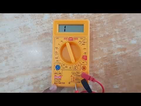 Use of multimeter for measuring voltage ;current;resistance and checking continuity;working of diode