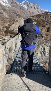 The Himalayan Crossing, A Bridge of Breath and Stone . On the way to Annapurna! #nepal #Nepalphotography | Nepal photography