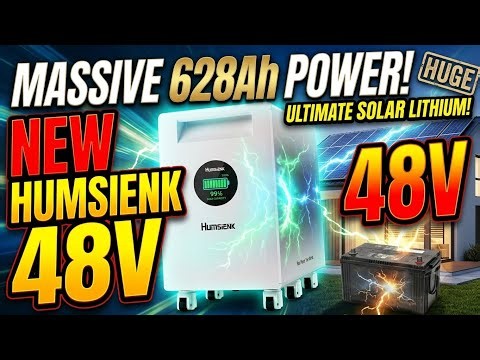 ⚡ The HUGE 48V 628Ah Humsienk Battery is HERE! (Ultimate Off-Grid Power)