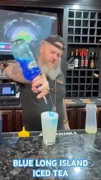 Making a Blue Long Island! Also called a Blue Motorcycle, I did a different angle and version!