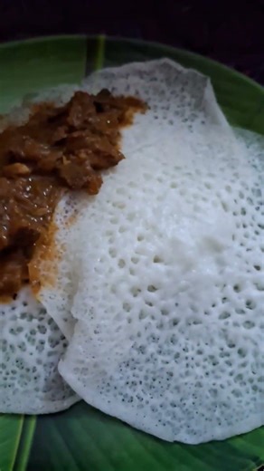 மட்டன் குழம்பும் ஆப்பமும் #shorts