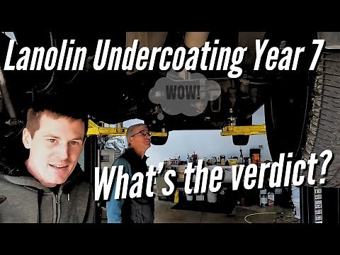 Lanolin Undercoating After 7 Years: Surface Shield & Fluid Film Update