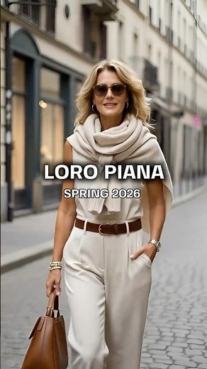 LORO PIANA Spring 2026 | Quiet Luxury Capsule | Timeless Elegance