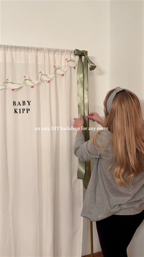 Create Simple and Beautiful DIY Backdrop Ideas