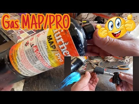 Soldando Con Soplete Y Gas Turner Map Pro 👍🏻👌