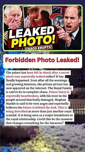 JUST IN: LEAKED! The Forbidden Palace Photo Hidden for Years Is Finally OUT!