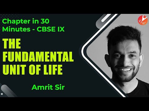 The Fundamental Unit of Life Class 9 | Biology Class 9th | CBSE Class 9th Science | Vedantu 9 and 10