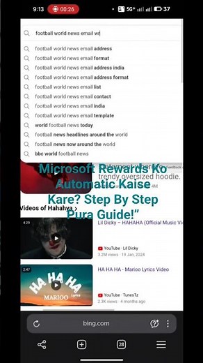 Microsoft Rewards Ko Automatic Kaise Kare? Step By Step Pura Guide! 😱🔥 #microsoftrewards #microsoft