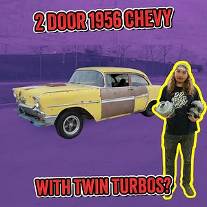 10K views · 500 reactions | 1956 Chevrolet 2 Door Conversion With Twin Turbos | DD Speed Shop | Facebook