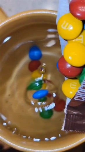 Taking the M off of M&Ms #experiment #demo #candy | m&ms