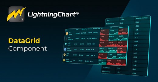 DataGrid Component For LightningChart JS