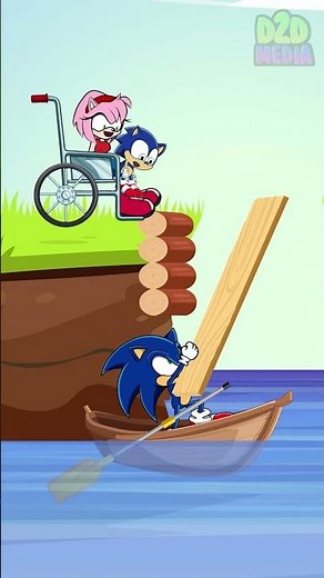 Sonic and Tails Never Give Up on Amy! | DC Animation