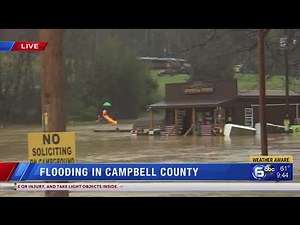 Flooding in Campbell County