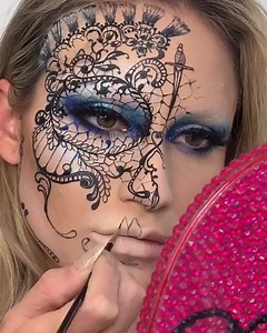 3.6M views · 14 reactions | Gothic Lace Make Up Tutorial ☠️ Follow us on insta  instagram.com/festivalofthedead  @the_wigs_and_makeup_manager | Festival of The Dead | Facebook
