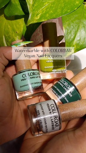 If you’re just a Colorbar girl (or Ken) living in a Colorbar world, this mani is for you! This vibrant green water marble is giving🤌🏻🤌🏻 Fun and easy summer nail art with our Vegan Nail Lacquer is always the way to go💚 #lovecolorbar #magical #beauty #explore #colorbarcosmetics #viral #reels #skincare #healthyskin #glowingskin #makeuptransformation #colorbar #birthday #birthdaymonth #19yearsofmagic #magic #birthdayparty #nails #naillacquer #nailpaint | Colorbar