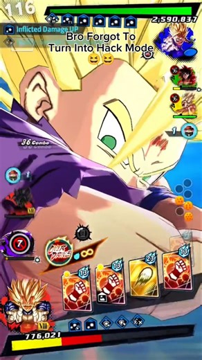 "SSJ2 GOHAN FORGOT TO ACTIVATE HIS MONSTER MODE TO KILL VEGETA"💀💀 - Dragon Ball Legends