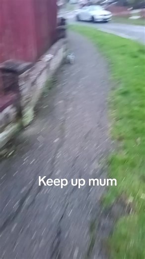 Reggie ran all the way too the shop and back again lol