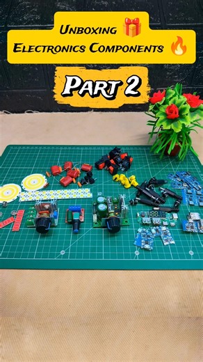 Electronics Components Unboxing ⚡ | Part 2 | Modules, Boards & Switches 🔥 #shorts #diy #unboxing