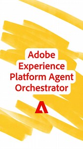 Big things are coming! Introducing Adobe Experience Platform Agent Orchestrator – the game-changing technology that lets you focus on what you do best: creativity. 💡 With powerful agents built to adapt, automate, and deliver personalized experiences, you can supercharge your CX like never before. https://adobe.ly/3XZfPe1 | Adobe for Business
