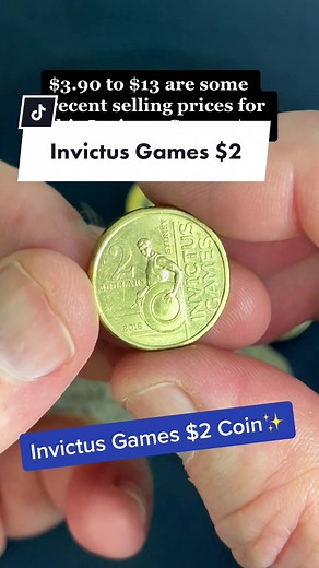Invictus Games Two Dollar Coin #InvictusGamesCoin #AustralianCoinCollectors #TwoDollarCoin #InvictusGamesAustralia #AustralianMintage #CoinPrice #RareCoins #CollectibleCoins #InvictusGamesMemorabilia