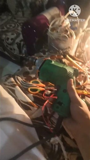 drill machine converted to reverse forward machine for screw driver