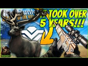 I Hunted 3 Great Ones For 7 Days Straight And Got A Diamond Melanistic Red Deer! Call of the wild