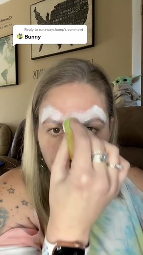 Incredible Rabbit Face Paint Transformation!