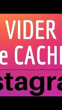 VIDER le CACHE INSTAGRAM, comment effacer les données du cache de l'application Instagram