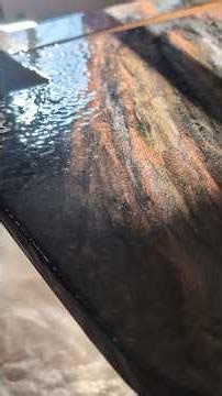 DIY epoxy countertops. #epoxy #countertops #kitchen