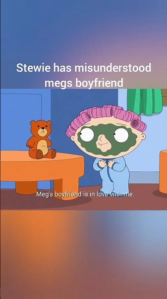 stewie has misunderstood megs boyfriend #familyguy#viral